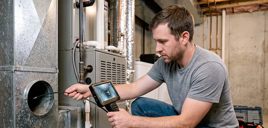 Air Duct Camera Inspection in Middletown, NJ