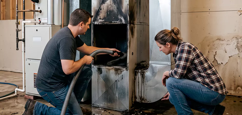 Fire and Flood Duct Restoration in Middletown, NJ