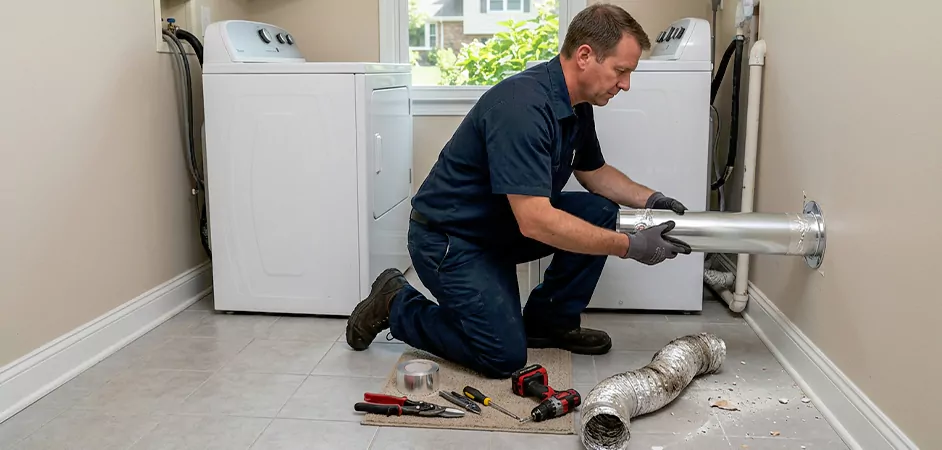 Dryer Vent Replacement in Middletown