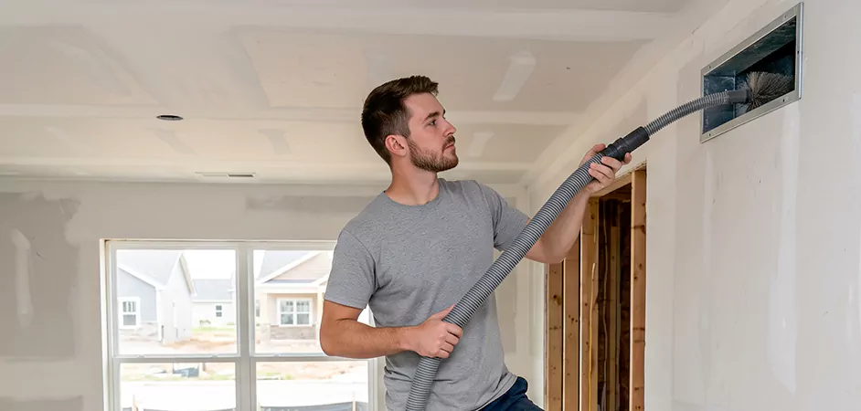 Multifamily New Construction Duct Cleaning in Middletown